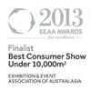 2011 Finalist Best consumer show under 10,000 (Australasia)